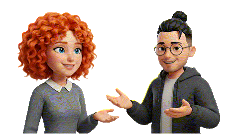 An illustration of a language teacher.